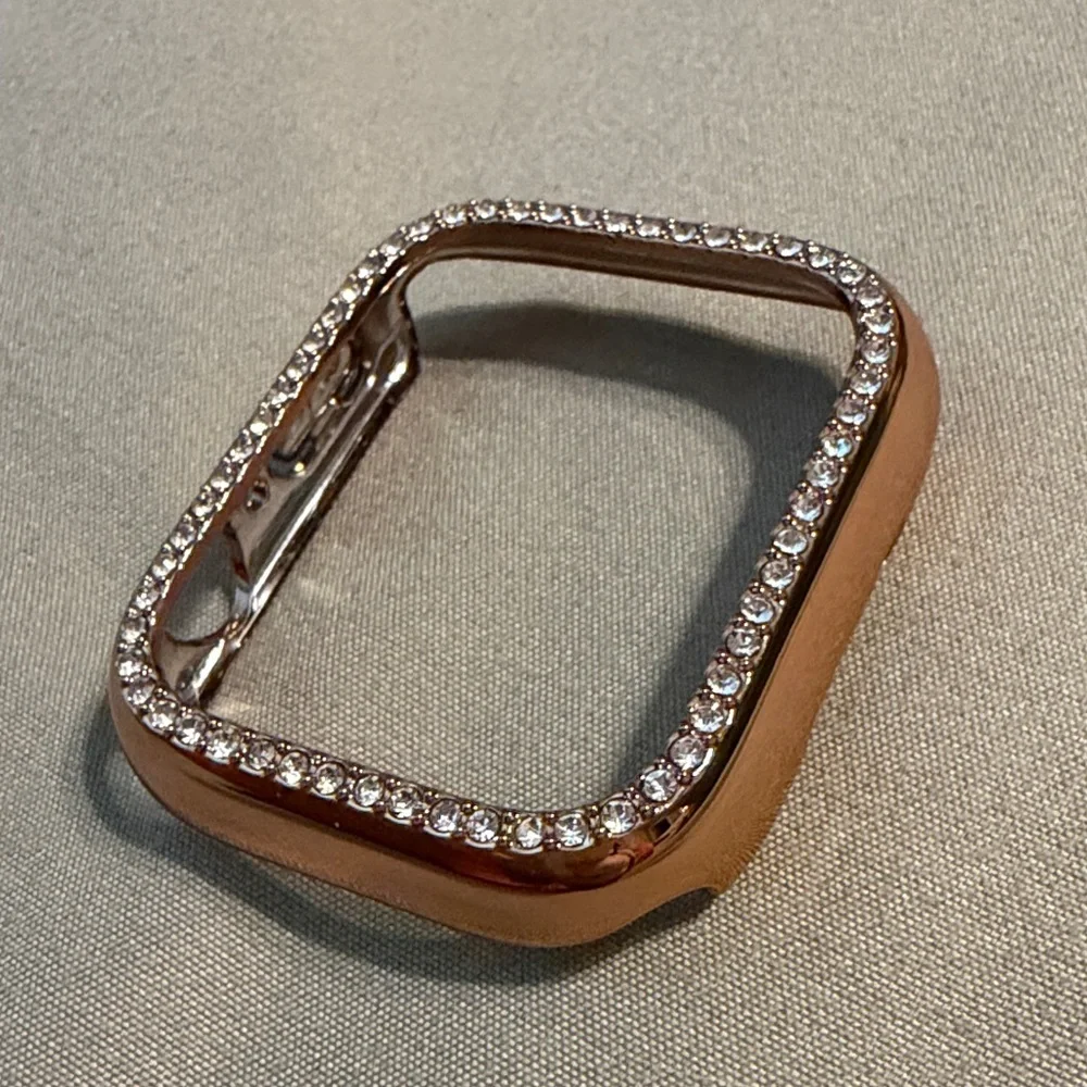 Brown Rhinestone Phone Case